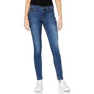 TOM TAILOR Denim Dames jeans 202212 Jona Extra Skinny, 10113 - Clean Mid Stone Blue Denim, 28W / 34L