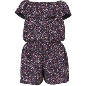 Boxpakje - All-Over Print - Geweven Stof - Elastische Taille - Kanten Detail