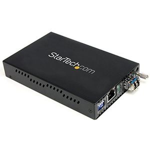 StarTech.com Gigabit Ethernet Single Mode LWL/glasvezel LC Media Converter 40 km