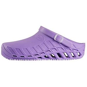 Scholl Evo Clog voor dames, voor medische professionals, lila, 36/37 EU