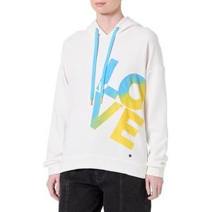KEY LARGO Sweatshirt voor dames WSW Temperature Hood, offwhite (1001), XS