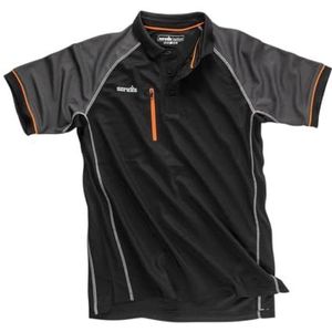 Scruffs T54438 Trade Actief Polo Zwart Sz XXL