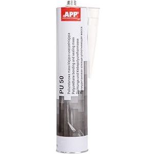 APP PU 50 Multifunctionele polyurethaan afdichtlijm | polyurethaanlijm | auto en varen | wit | 310 ml