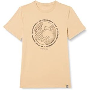 4F Heren T-shirt TSM026 T-shirt, Light Brown, XL voor heren, Lichtbruin, XL