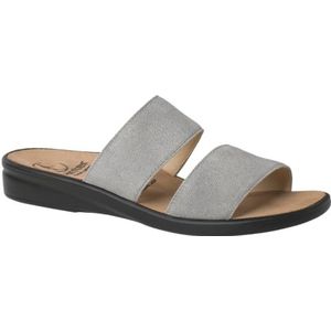 Ganter dames sonnica-e slippers, grijs, 37.5 EU Smal