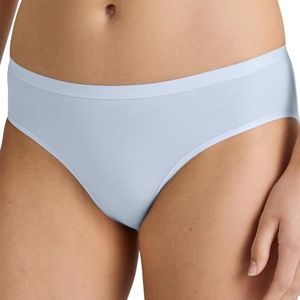 CALIDA Natural Comfort slip voor dames, regular cut, natuurlijke glans en gladde grip, Harmony Blauw, 40/42