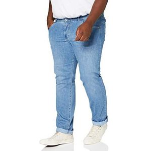 Eurex by Brax Heren Style PEP S Tapered Fit Jeans, Gebleekt, 34W x 32L