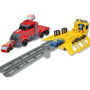 Teorema 67361 Bisarca speelgoedvrachtwagen met 2 robots omzetbare machines met starthelling