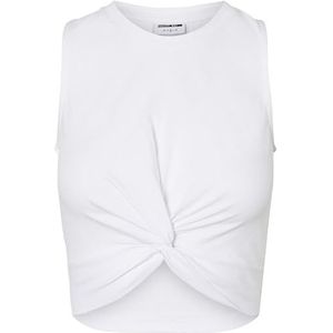 Noisy may Twiggi Top Vrouwen Top Zwart Basics, Casual Wear, Streetwear, wit (bright white), XL