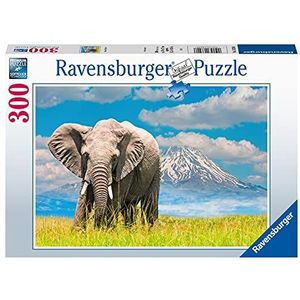 Ravensburger Puzzel voor volwassenen 13320 Ravensburger 13320-African Elephant-300 stukjes puzzel voor volwassenen en kinderen vanaf 14 jaar [Exclusief bij Amazon]