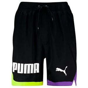PUMA Swim Men Loose Fit Shorts 1P, Black Combo., XXL