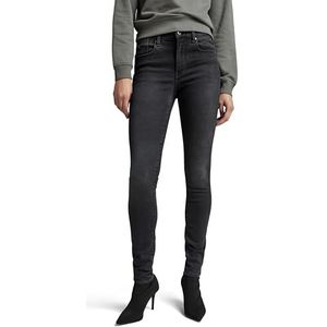 G-STAR RAW Lhana Skinny jeans voor dames, Grijs (Worn in Black Onyx D19079-c910-c942), 27W x 28L