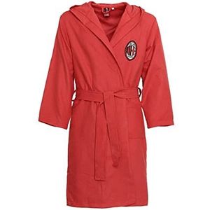 AC Milan AC Milan Badjas van microvezel Milan, uniseks, Rood, 6 Jaar