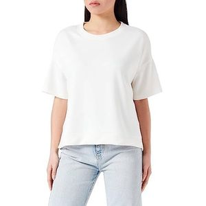 bugatti Dames W8490-51907 T-shirt met lange mouwen, ecru-20, Sandard, ecru-20, L