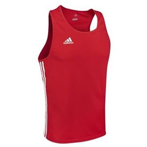 Adidas Boksvest, tanktop voor fitness, gym oefeningen en work-outs, mouwloos, licht, rekbaar materiaal, basispunch