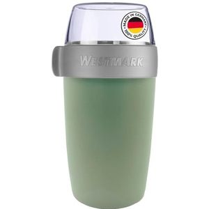 Westmark Mueslibeker - handige beker voor onderweg, ideaal voor ontbijtgranen, soep, pap of yoghurt, magnetron- en vriezerbestendig - 700ml, BPA-vrij