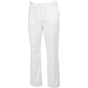 BP 1644-686-21-48l broek voor dames, met elastische zijkanten, 230,00 g/m² stofmix met stretch, wit, 48 l