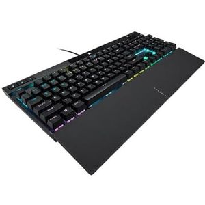 CORSAIR K70 PRO RGB Optisch-Mechanisch Bedraad Gaming-Toetsenbord - OPX Lineaire Schakelaars - PBT Double-Shot Keycaps - iCUE-compatibel - QWERTY UK - PC, Xbox - Zwart