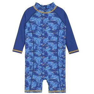 CareTec Private Label Zwempak voor jongens L/S-jongens, Sodalite Blue, 104 cm