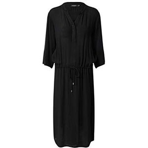 Soaked In Luxury Dames Slzaya jurk, zwarte jurk, zwart, L