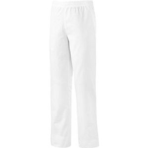 BP 1646 400 unisex broek van duurzaam gemengd weefsel, wit, maat Sn