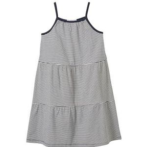 TOM TAILOR meisjes jurk, 35560 - Navy White Even Stripe, 92/98 cm