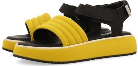 Gioseppo - 71092 - Sandalen - Mosterdkleurig - EVA-platform