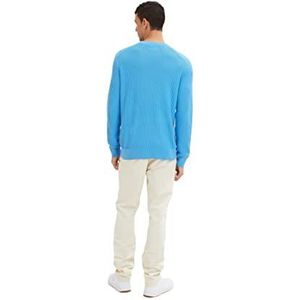 TOM TAILOR trui Uomini 1035093,18395 - Rainy Sky Blue,S