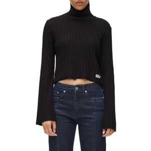 KARL LAGERFELD JEANS - Pull Plissé - Zwart