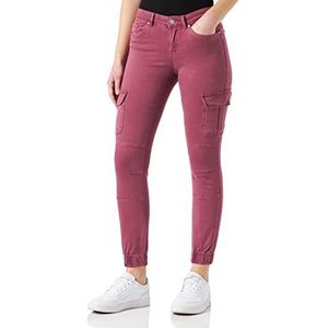 ONLY Onlmissouri Reg ANK Cargo PNT Noos cargobroek voor dames, Renaissance Rose, 32W / 34L