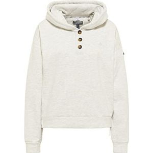 acalmar Damestrui met capuchon 37822095-AC01, wolwit melange, S, wolwit, gemêleerd, S