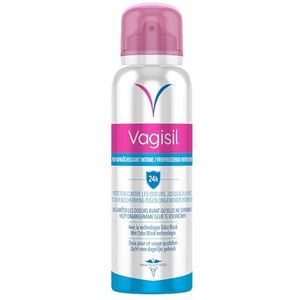Vagisil Sensitive Scents, Intieme Deodorant voor Vrouwen, Lange Houdbaarheid, Hypoallergeen, Respecteert de pH van de Huid, Witte Jasmijn, 125 ml