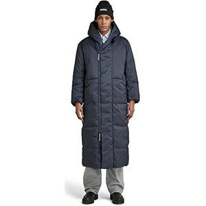 G-STAR RAW G-Whistler Padded Extra lange parka voor dames, blauw (Salute D22167-D199-C742), XS