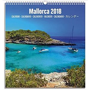 Grupo Erik Editores kalm1807 – Touristisch medium 2018 kalender met design Mallorca