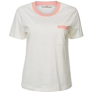 ESPRIT Dames 023EE1K319 T-shirt, 110/OFF wit, M, 110, gebroken wit., M