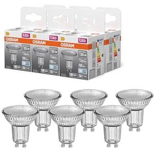 OSRAM - LED Spot Star PAR16 - Reflector - Neutraal Wit - 4000 K - 2,4 W - 6-Pack