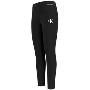 CALVIN KLEIN JEANS - Logo Leggings - Zwart - Katoen