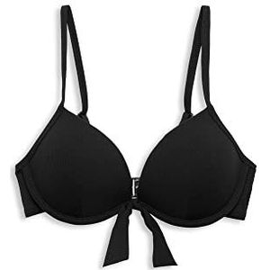 ESPRIT Bodywear dames Hamptons Beach AY RCS pad.Plunge Bikini, zwart, 38C, zwart, C