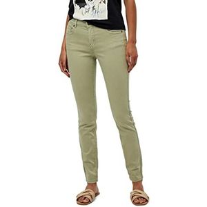 DESIRES Dames Lola Garment Dye Midwaist broek, desert sage, 26W (Regular)