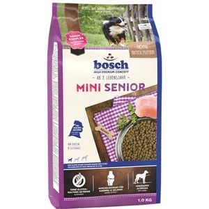 Bosch HPC Mini senior | hondendroog voer voor oudere honden kleine rassen (tot 15 kg), 1 x 1 kg