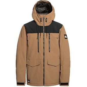 Quiksilver Full Zip Heren Bruin XS