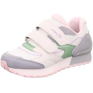Superfit Dash sneakers voor meisjes, wit roze 1000, 34 EU