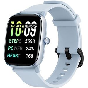 Amazfit Smartwatch GTS 2 Mini fitnesshorloge 1,55 inch AMOLED-display, GPS-activiteitstracker, Alexa, 5 ATM, bewaking van de hartslag, SpO2 voor dames en heren