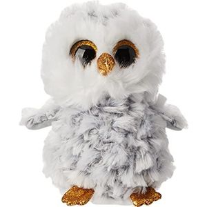 Carletto Ty Owlette White Uil Beanie Boos, wit, 15 cm