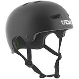 TSG Evolution Solid Colors Helm Unisex, zwart (satijn zwart), S/M