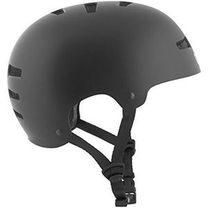 TSG Evolution Solid Colors Helm Unisex, zwart (satijn zwart)., S/M
