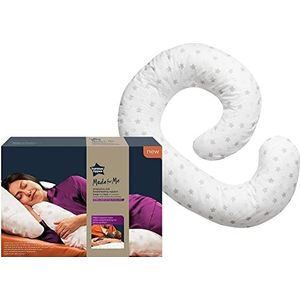 Tommee Tippee, Made for Me Pregnancy and Breastfeeding Pillow Support, White, 1 Count (Pack of 1), 423597
