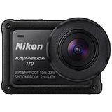 Nikon - KeyMission 170 - Action Cam - Zwart - 4K - 30 beelden per seconde