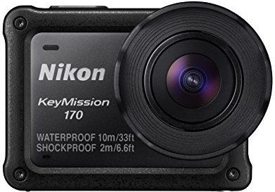 Nikon - KeyMission 170 - Action Cam - Zwart - 4K - 30 beelden per seconde