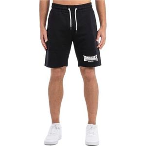 Lonsdale Herenshorts normale pasvorm SCARVELL, zwart/wit, S, 117566